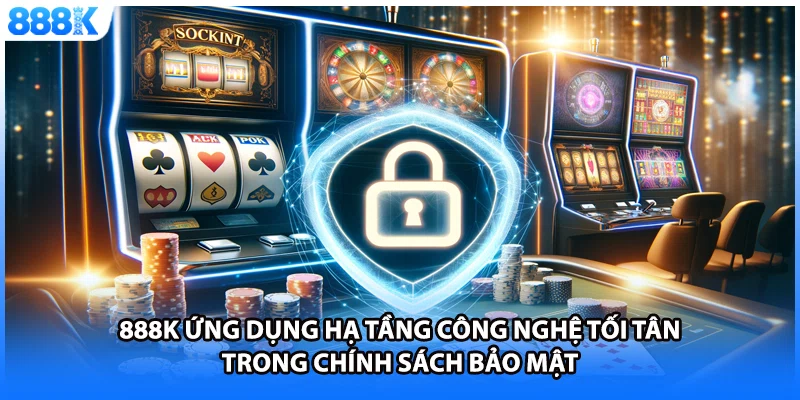 888K ứng dụng hạ tầng công nghệ tối tân trong chính sách bảo mật